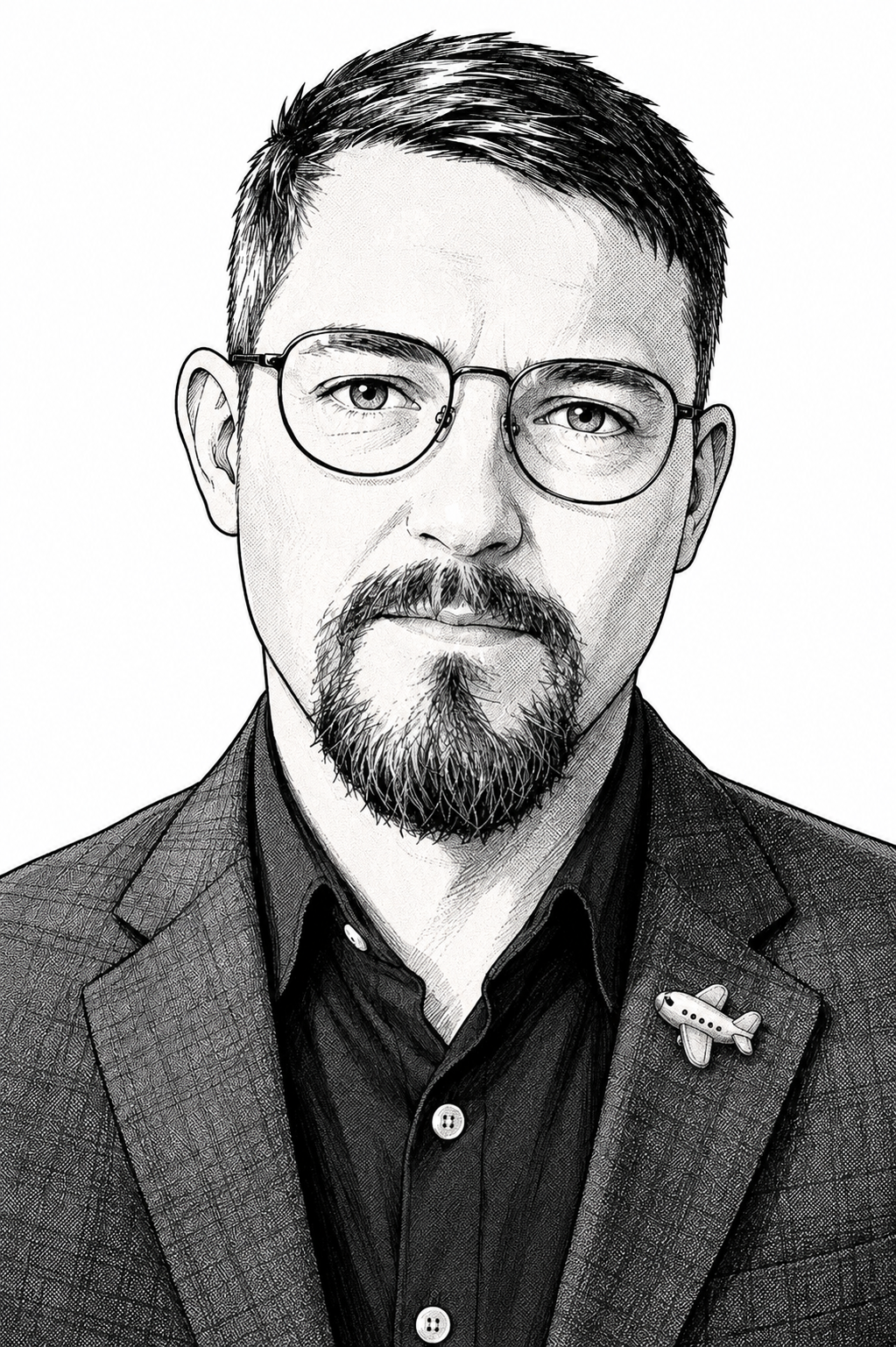 Дмитрий Козлов — стилизованный портрет